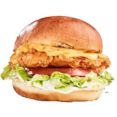 The Crispy Chicken Legends Burger